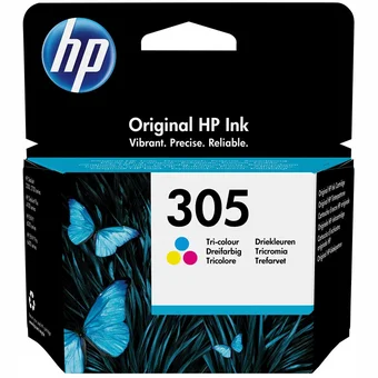Printeru izejmateriāli HP 305 Tri-color Original Ink Cartridge 3YM60AE#301