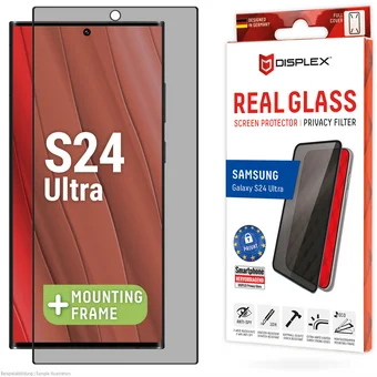 Aizsargstikli Samsung Galaxy S24 Ultra Privacy Glass Protector By Displex
