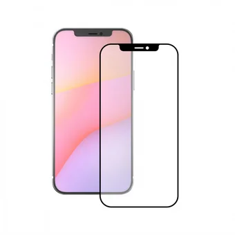 Aizsargstikli Apple iPhone 12 Mini Full Glue 2.5D Screen Glass By Ksix Black