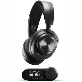 Austiņas SteelSeries Arctis Nova Pro Wireless Black