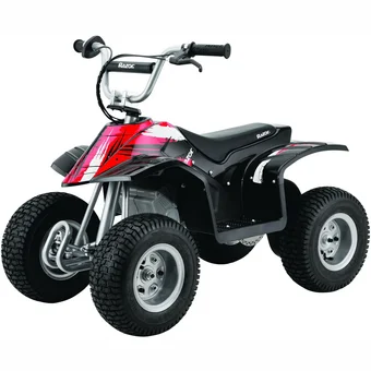 Bērnu elektroauto un motocikli Razor Dirt Quad Black