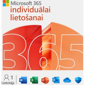 Biroja programmatūra Microsoft 365 Personal – Microsoft Office programmas kopā ar 1TB OneDrive | PC/MAC