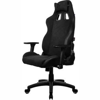 Gaming krēsli un galdi Arozzi Avanti Soft Fabric Pure Black