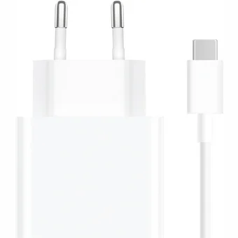 Lādētāji, kabeļi un adapteri Xiaomi 33W Charging Combo (Type-A) White