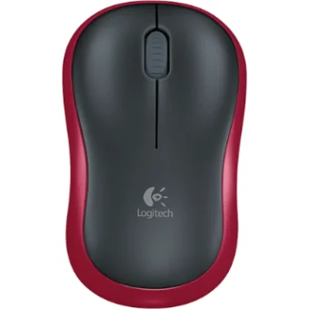 Peles Logitech M185 Wireless Red