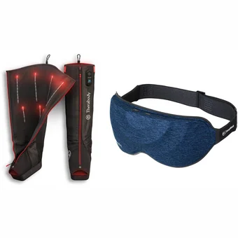 Masāžas ierīces Therabody JetBoots PRO Plus Long + Therabody SleepMask (Komplekts)