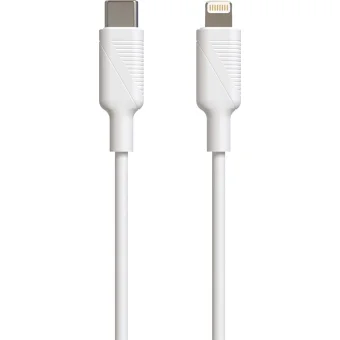 Lādētāji, kabeļi un adapteri Muvit USB-C to Lightning cable MFI 1.2m White