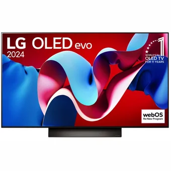 Televizori LG 55" UHD OLED evo C4 Smart OLED55C41LA