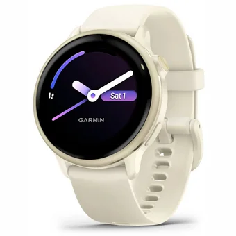Viedpulksteņi Garmin Vivoactive 6 Lunar Gold with Bone Band