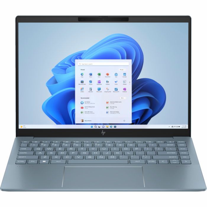 Portatīvie datori HP Pavilion Plus 14-ew1020nn 14" Moonlight Blue A4GJ3EA#ABB