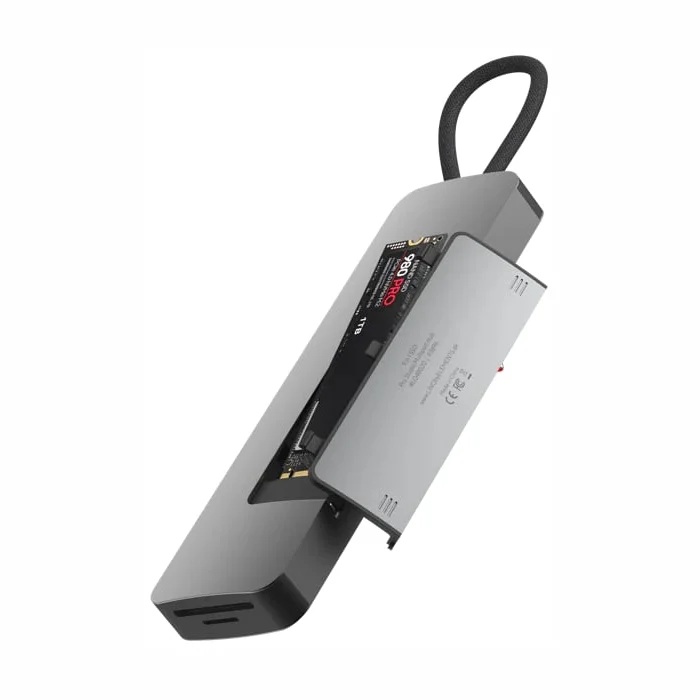 Lādētāji un adapteri portatīvajiem datoriem Linq LQ48020 9in1 SSD Pro USB C Multiport Hub