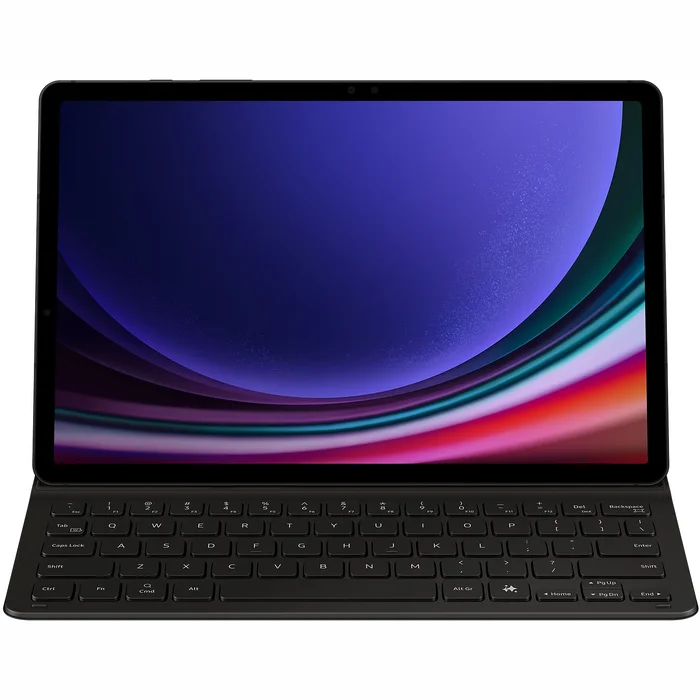 Somas un apvalki planšetdatoriem Samsung Galaxy Tab S9 / Tab S9 FE / Tab S10 FE Book Cover Keyboard Slim - AI Key Black