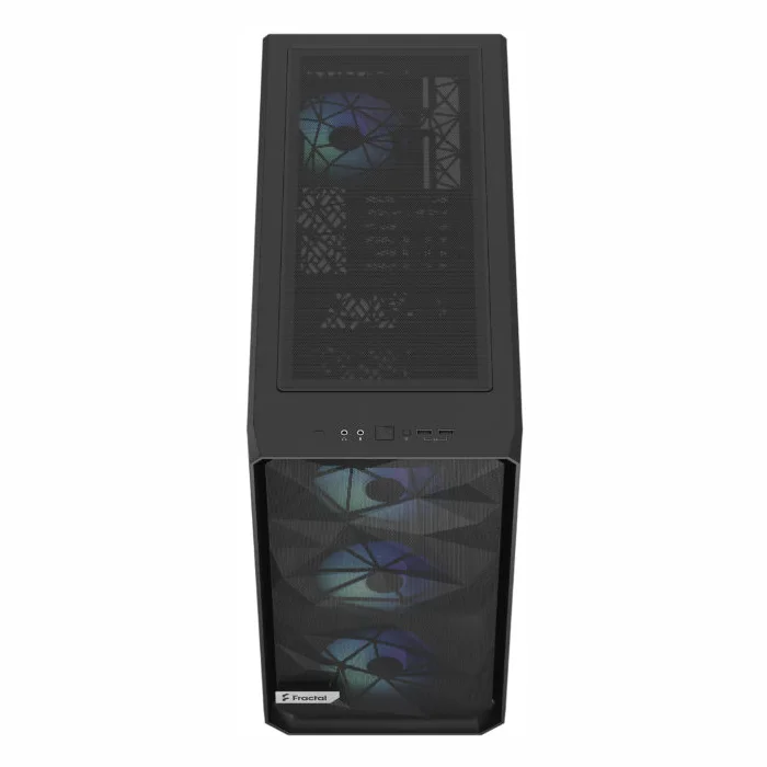 Stacionāro datoru korpusi Fractal Design Meshify 2 Lite RGB TG Light Tint Black