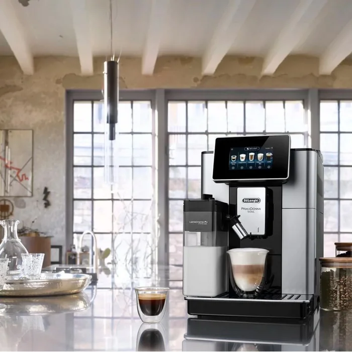 Kafijas automāti DeLonghi ECAM610.55.SB PrimaDonna Soul