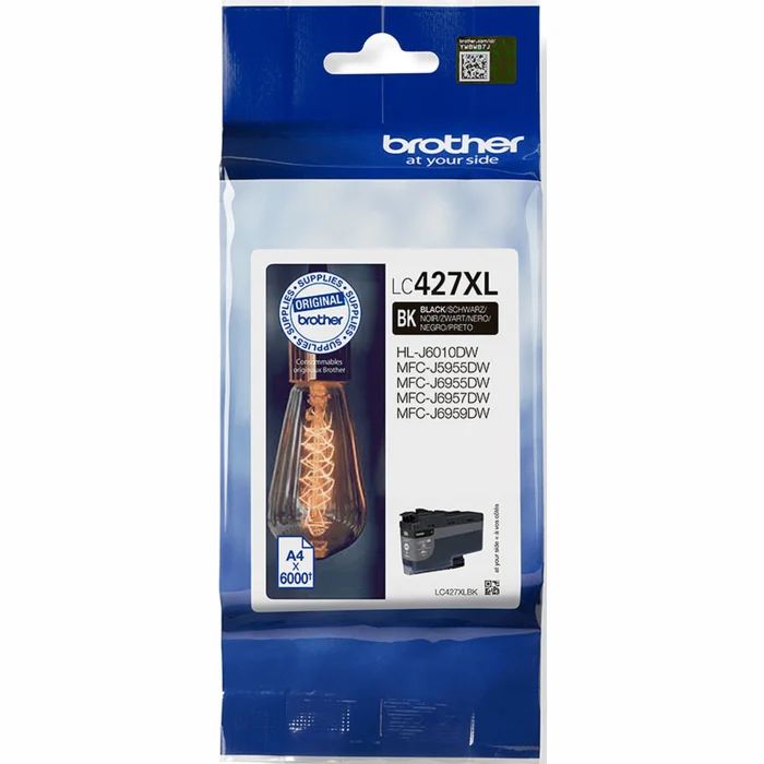 Printeru izejmateriāli Brother LC427XLBK Black Ink