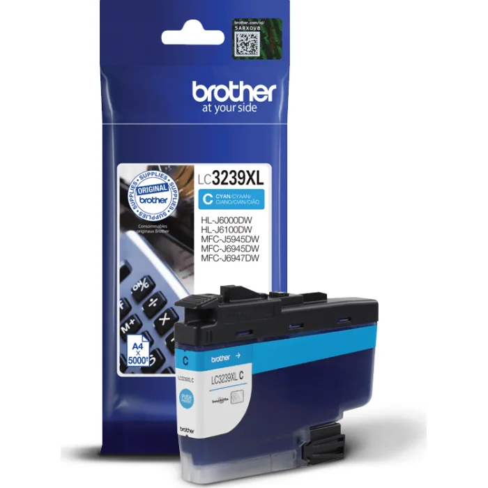 Printeru izejmateriāli Brother LC-3239XLC Cyan Ink