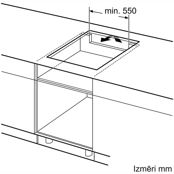 Plīts virsmas Bosch PVQ631HC1E