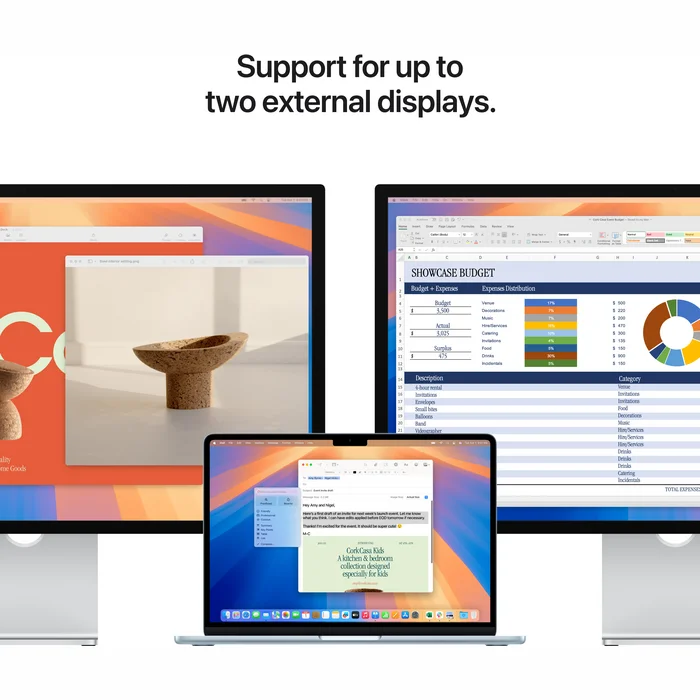 Portatīvie datori Apple MacBook Air (2025) 13” M4 chip with 10-core CPU and 10-core GPU 16GB 512GB SSD - Starlight INT