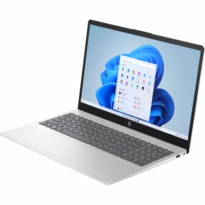 Portatīvie datori HP Laptop 15-fc0018ny 15.6" Natural Silver 97X10EA#B1R