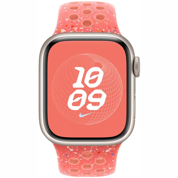 Viedpulksteņu aksesuāri Apple 41mm Magic Ember Nike Sport Band - M/L