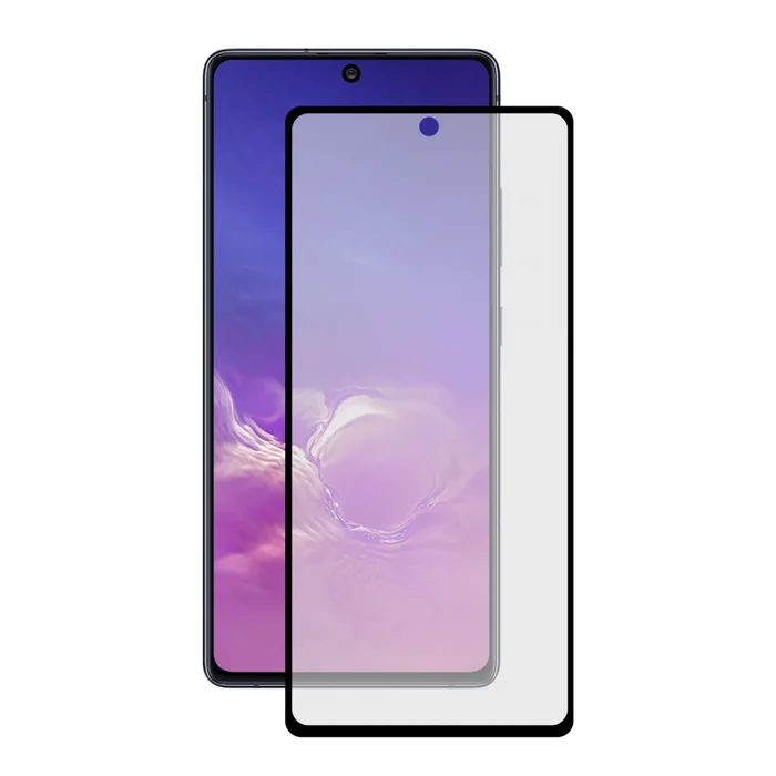 Aizsargstikli Samsung Galaxy A91/S10 Lite 2.5D Tempered Screen Glass By Ksix Black