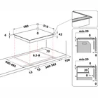 Plīts virsma Whirlpool AKT 8210 LX