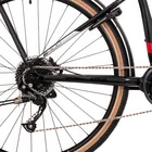 Elektriskais velosipēds Rock Machine 29 Crossride INT e400 B Black/Silver 29"