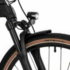 Elektriskais velosipēds Rock Machine 29 Crossride INT e400 B Black/Silver 29"