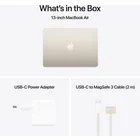 Portatīvais dators Apple MacBook Air (2025) 13” M4 chip with 10-core CPU and 10-core GPU 24GB 512GB SSD - Starlight RUS