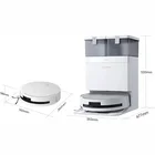 Putekļu sūcējs robots Deebot X8 Omni White