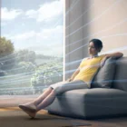 Ventilators Dyson Cool™ tower fan AM07 White/Silver 300912-01